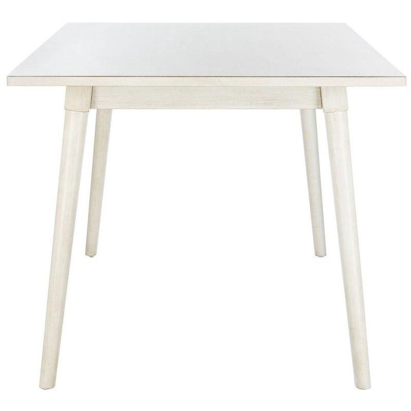 Tia Rectangle Dining Table - Antique White - Safavieh
