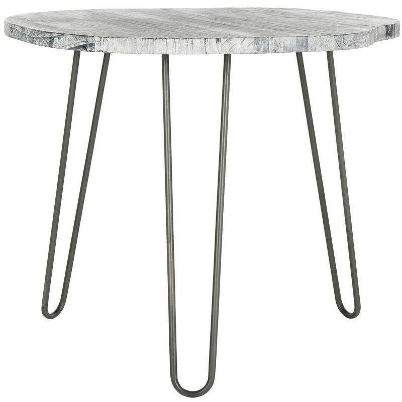 Mindy Dining Table - Grey/White Wash - Safavieh