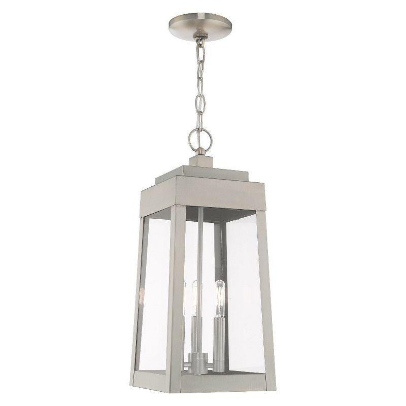 Livex Lighting Oslo 3 - Light Pendant in  Brushed Nickel