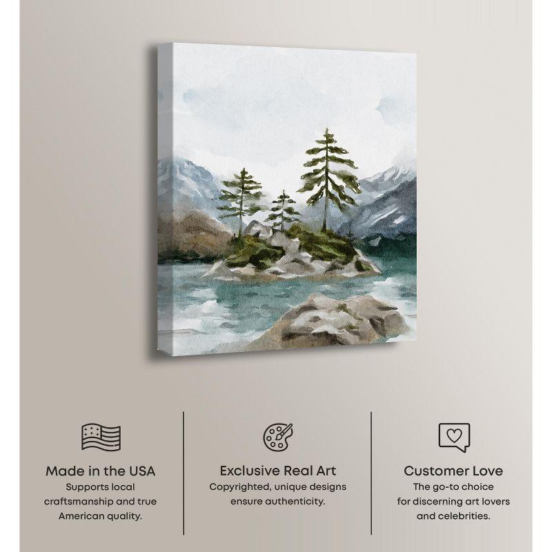 Art Remedy Cold Winter Lake