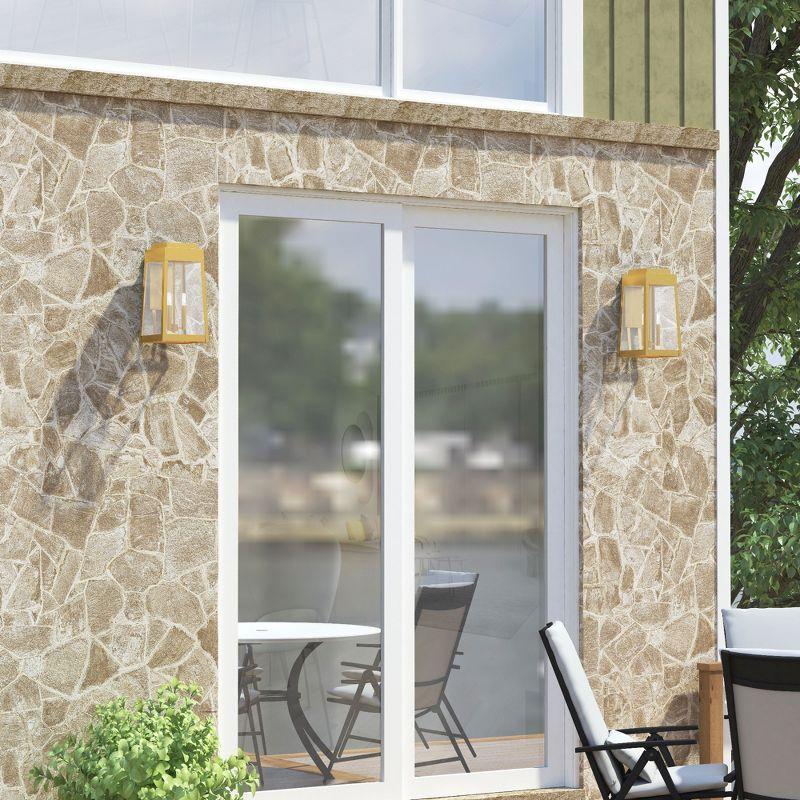 Livex Lighting Oslo 3 - Light Wall Light in  Satin Brass