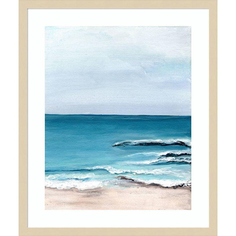 Amanti Art Oceanside View I by Marcy Chapman Framed Wall Art Print