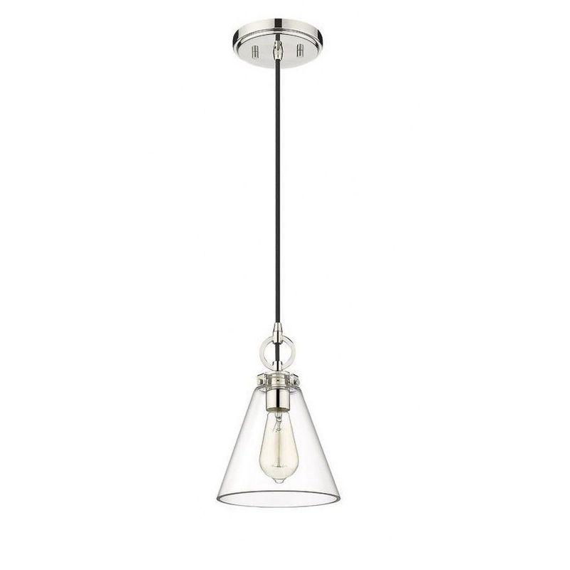 Z-Lite Harper 1 - Light Pendant in  Polished Nickel