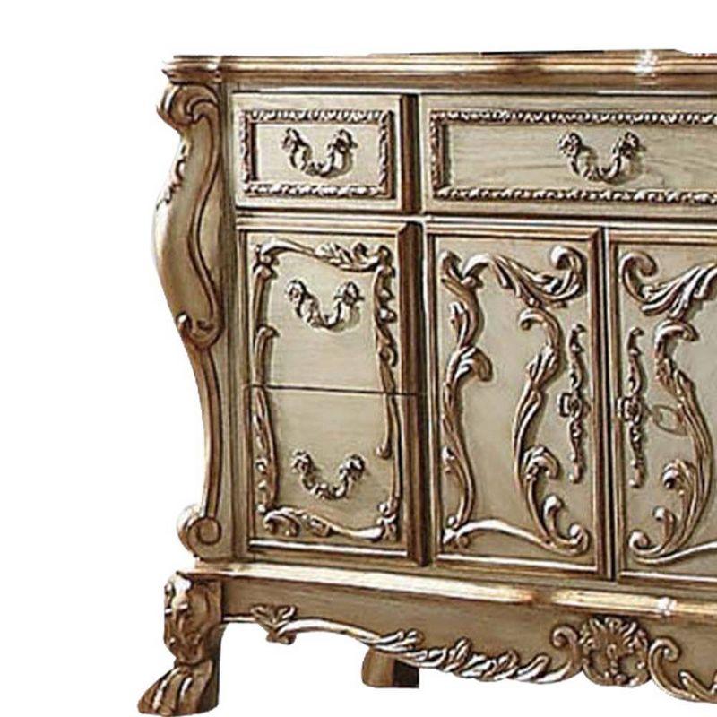 Acme Furniture Dresden Dresser Gold Patina/Bone