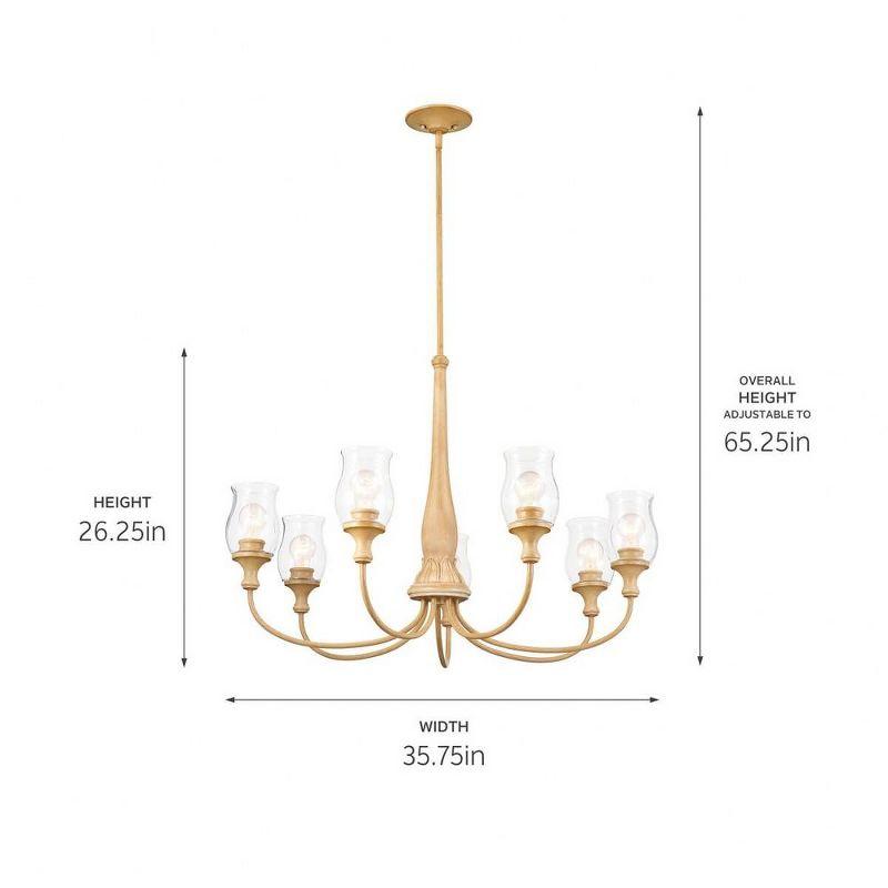 7 - Light Dimmable Classic / Traditional Chandelier