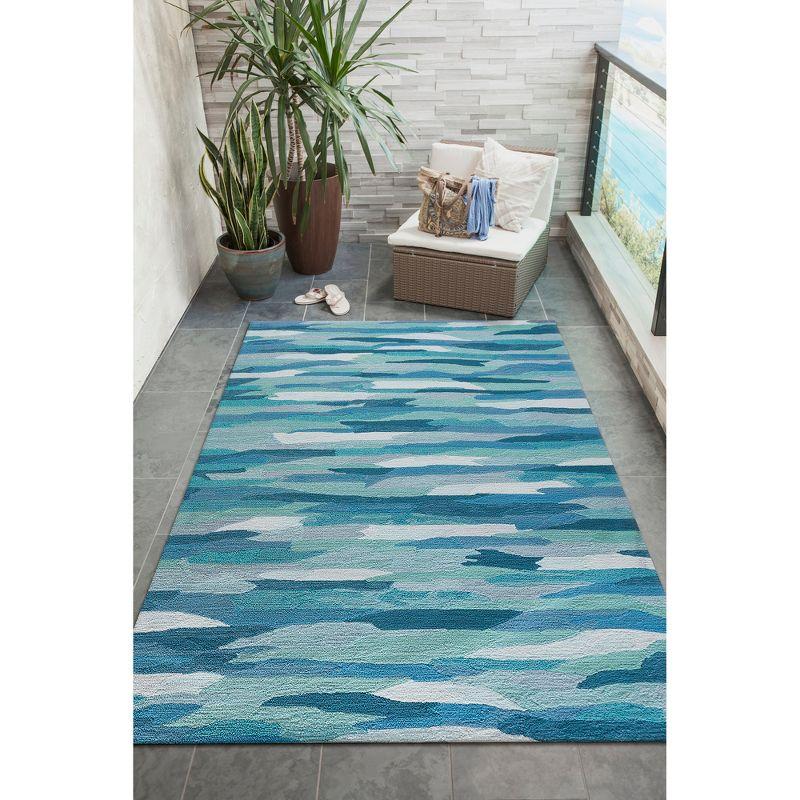Liora Manne Capri Cloud Indoor/Outdoor Rug Aruba 7'6" x 9'6"