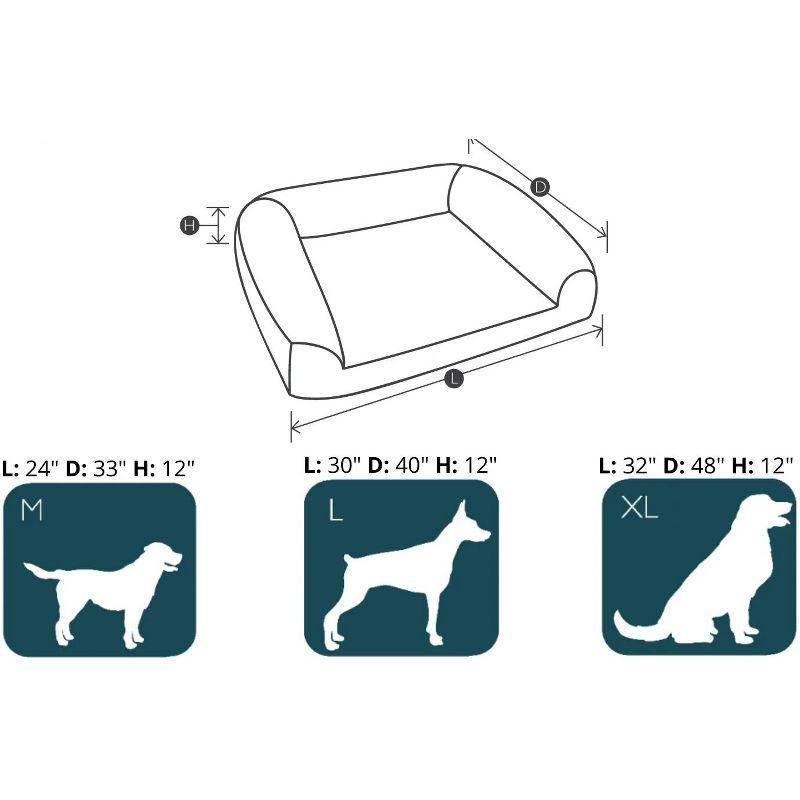 Romeo Advanced Orthopedic Bolster Dog Bed