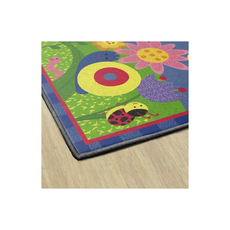 Flagship Carpets Cutie Bugs Kids and Baby Non Slip Area Rug, 3' x 5'