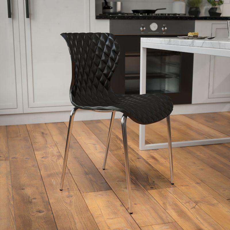 Flash Furniture Lowell Contemporary Plastic Stack Chair