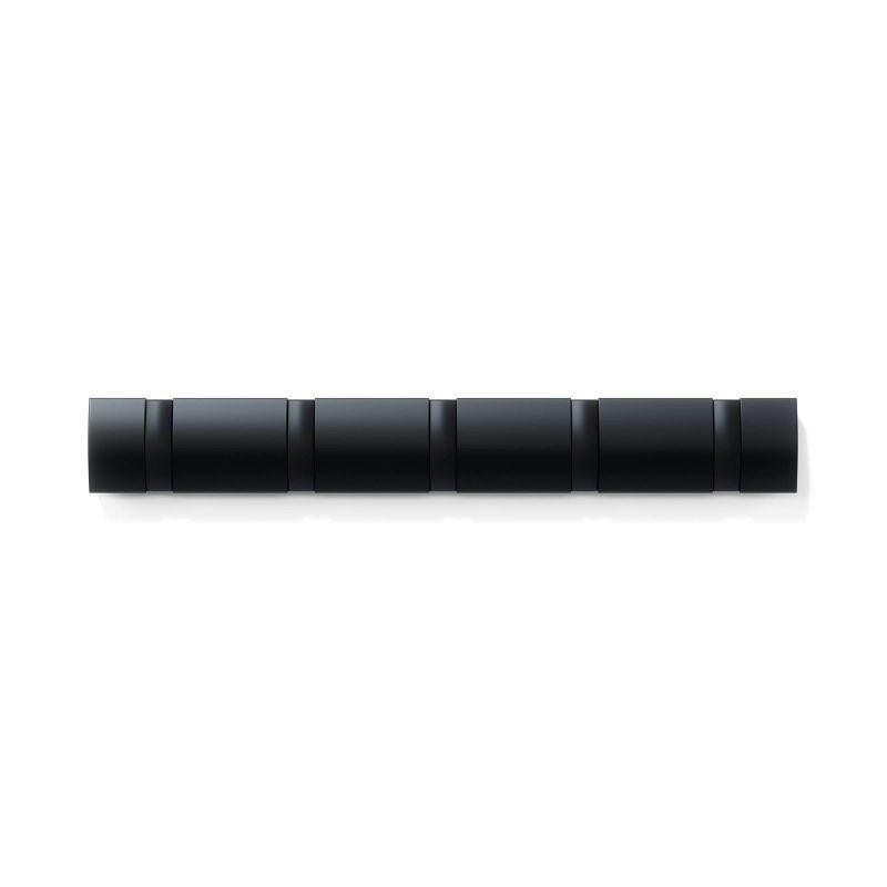 Umbra Flip Solid Wood Wall 5 - Hook Wall Mounted Coat Rack