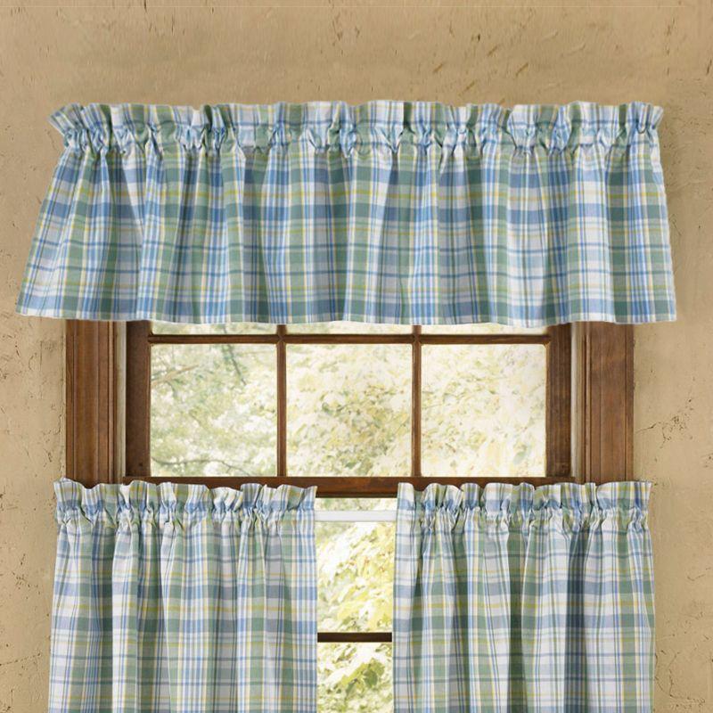 Park Designs Blue Sarasota Valance 14"L