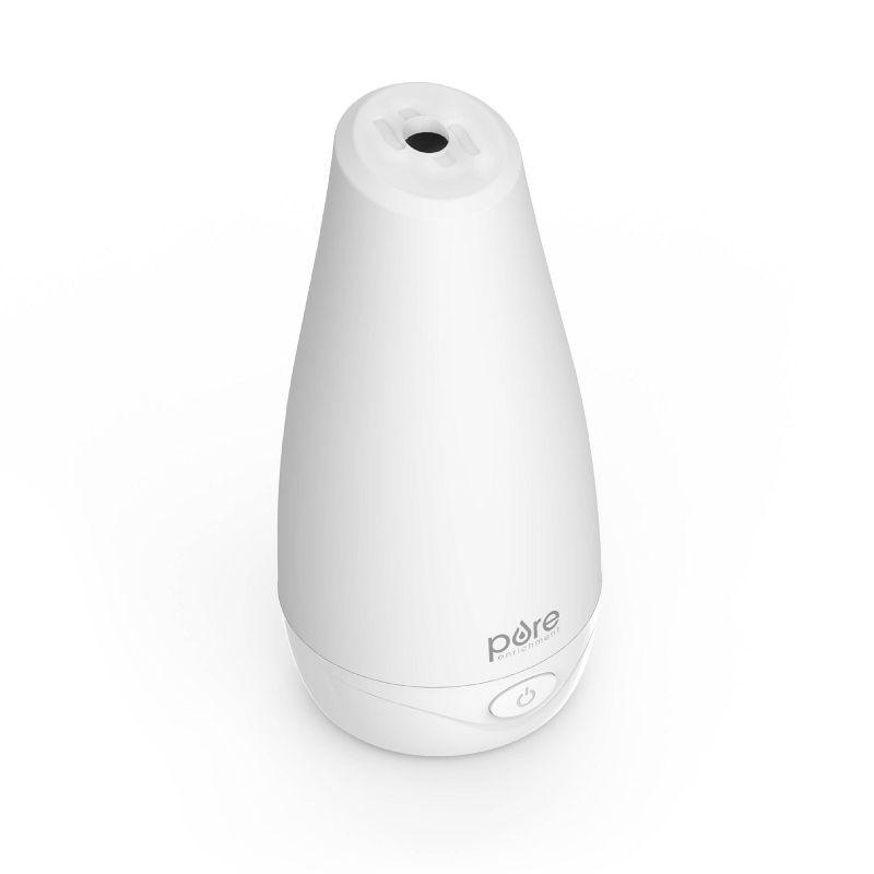 White Ultrasonic Aromatherapy Diffuser with Color-Changing LED