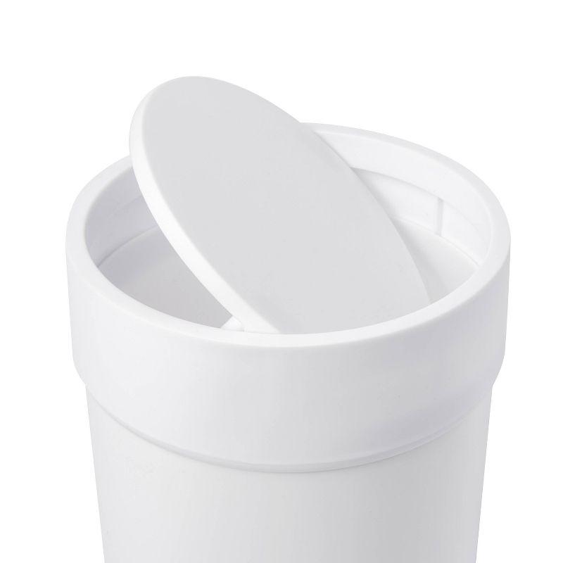 Touch Lidded Waste Can