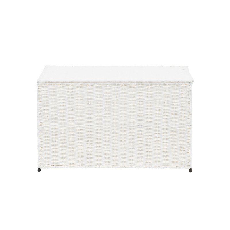 Household Essentials Woven Wicker Storage Chest