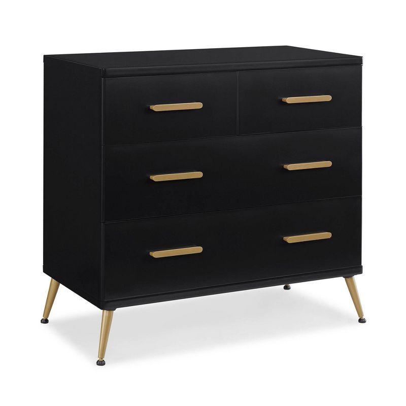 Delta Children Sloane 4 Drawer Dresser with Changing Top and Interlocking Drawers