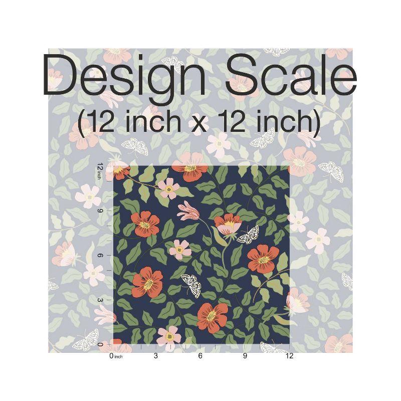 Rifle Paper Co. Primrose 20' L x 20.5" W Peel and Stick Wallpaper Roll
