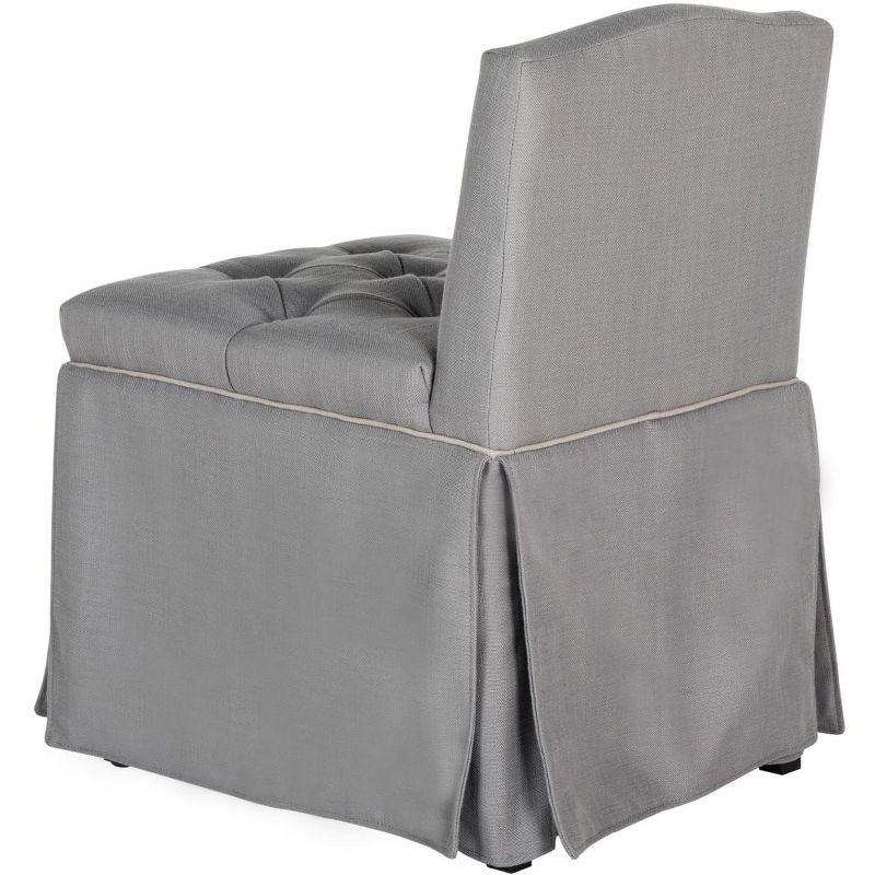 Betsy Vanity Chair - Arctic Grey/Taupe - Safavieh.