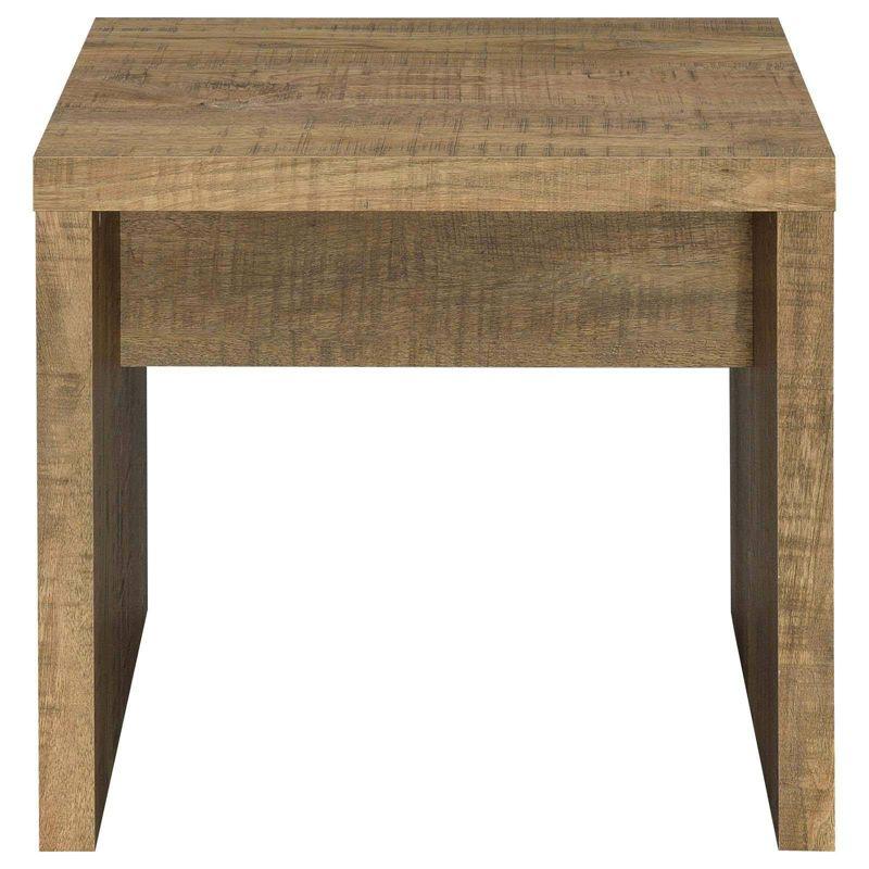 Coaster Lynette Farmhouse Square Wood End Table Mango