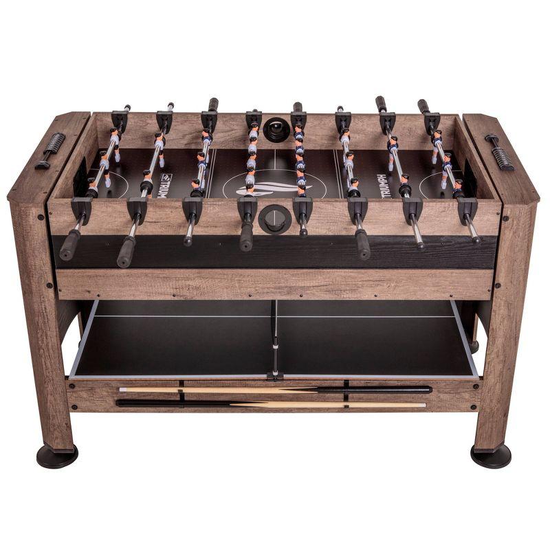 Triumph 55" 4-in-1 Multi Game Swivel Table