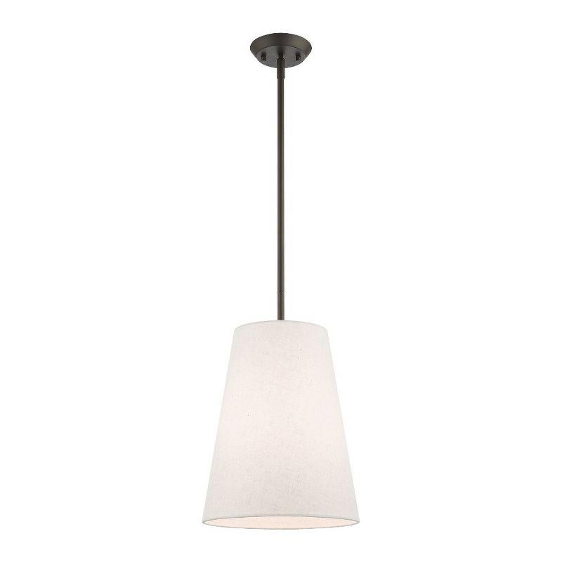 Livex Lighting Prato 1 - Light Pendant in  Bronze