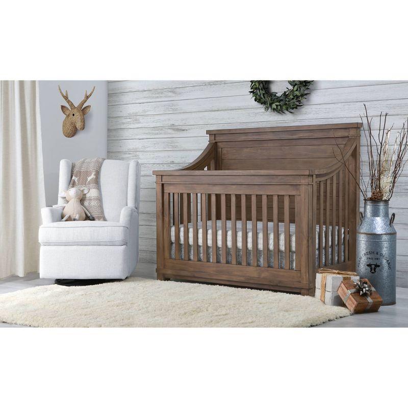 Heming Wingback Recliner Nursery Glider