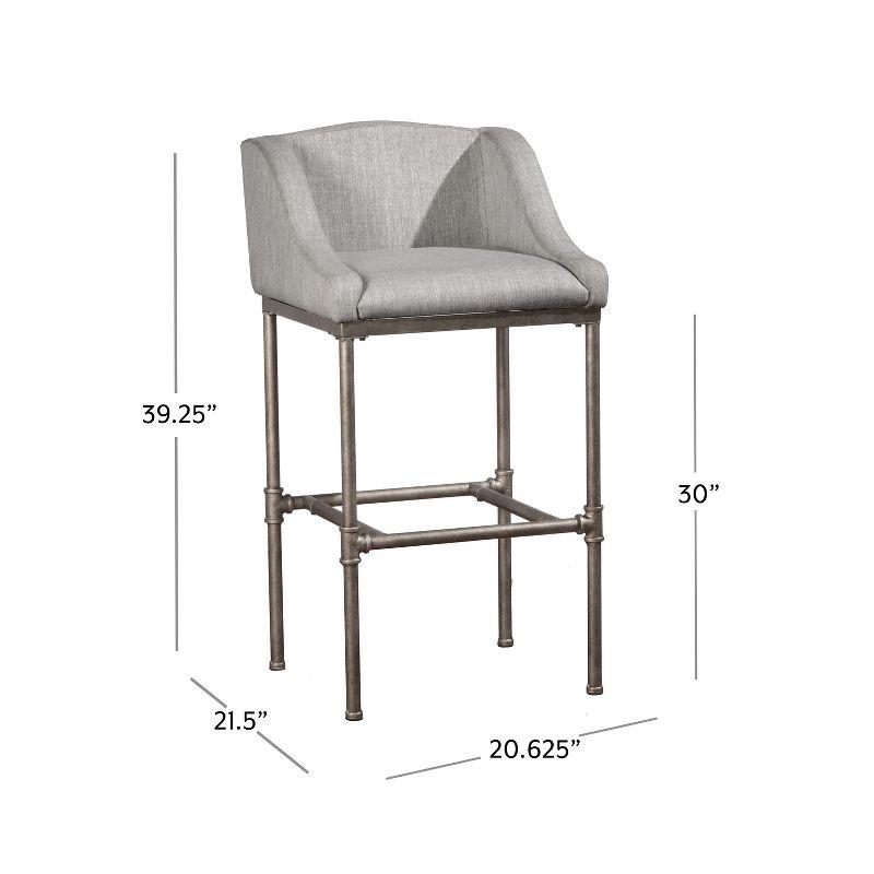 Halltown Metal Counter or Bar Height Stool