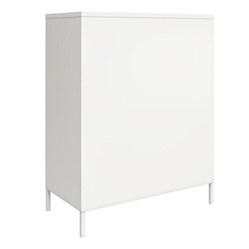 RealRooms Shadwick 2 Door Metal Locker Storage Cabinet