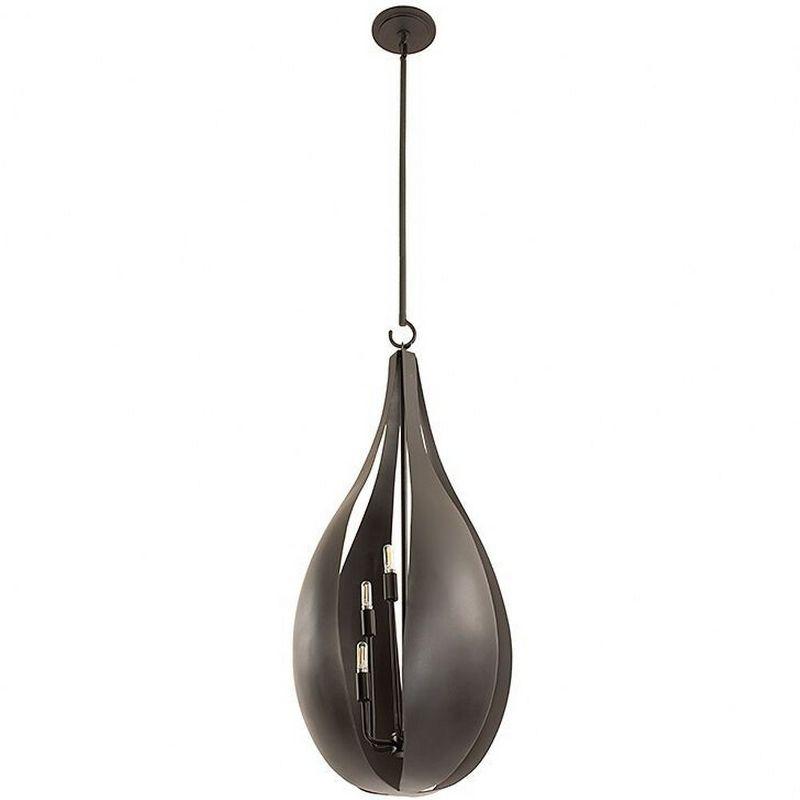 Savoy House Bali 6 - Light Pendant in  Black Cashmere