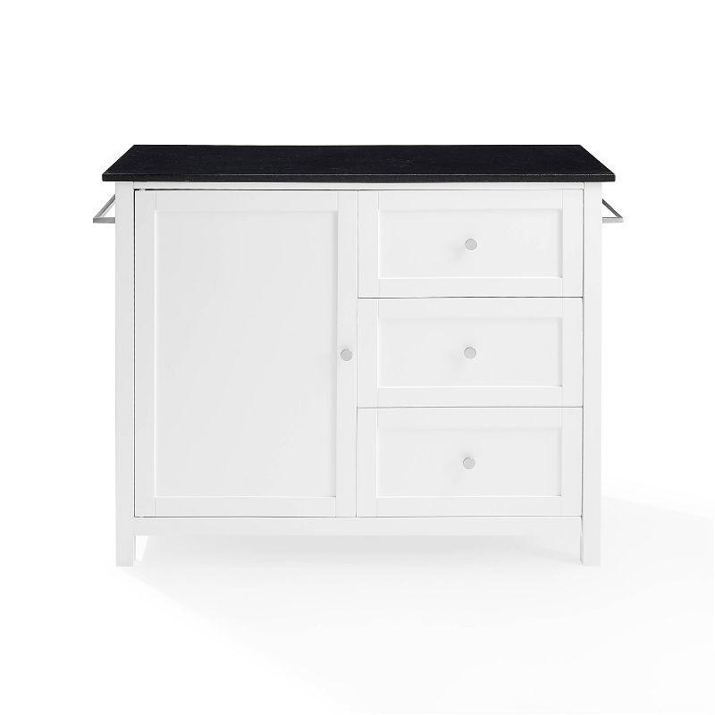 Soren Granite Top Kitchen Island/Cart - Crosley