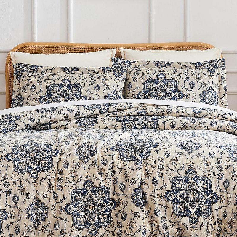 Southshore Fine Living Persia Oversized Reversible ultra-soft Duvet Cover Set with shams