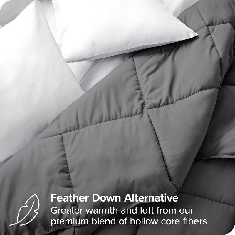 Bare Home Premium Ultra Soft Microfiber Reversible Comforter & Reviews | Wayfair
