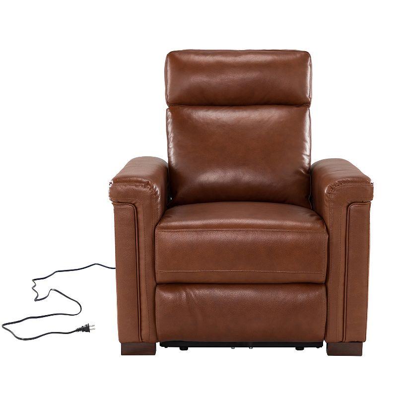 Adela 36.02" Wide Genuine LeatherPower Recliner