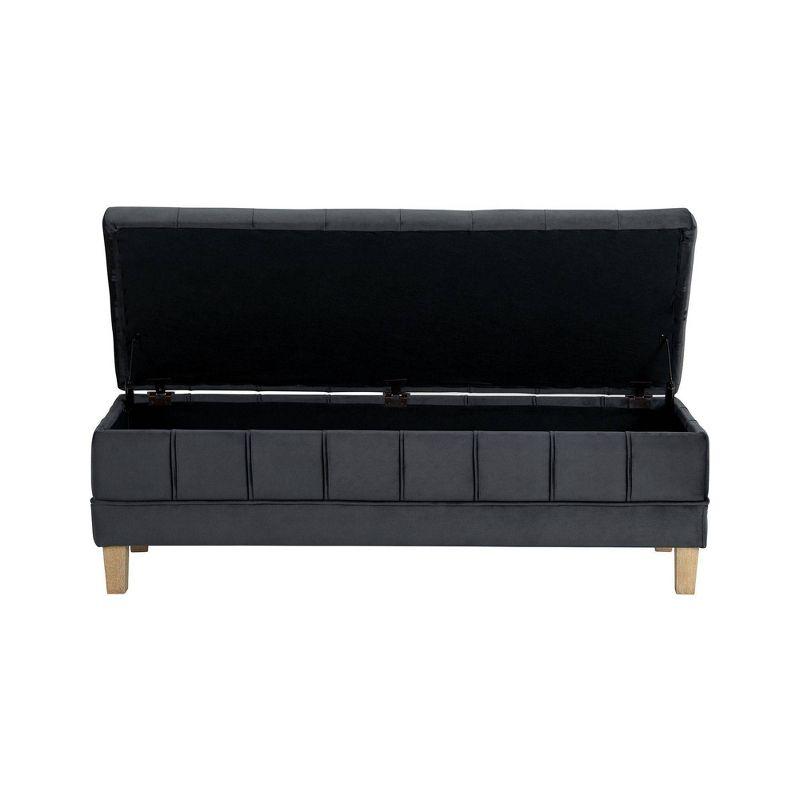 Gloria Velvet Ottoman