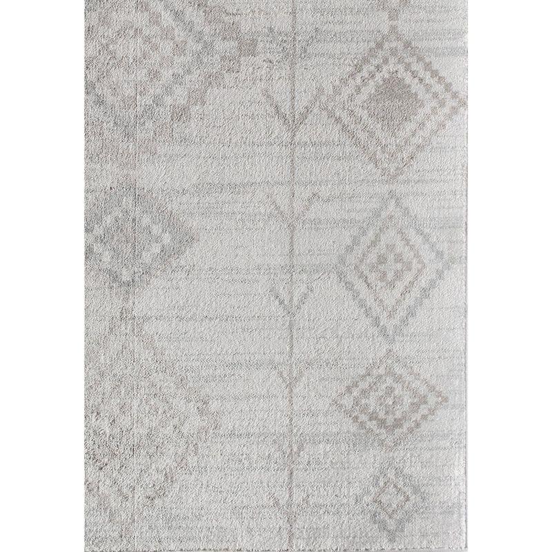 Bodrum Tribal Native Cream Area Rug