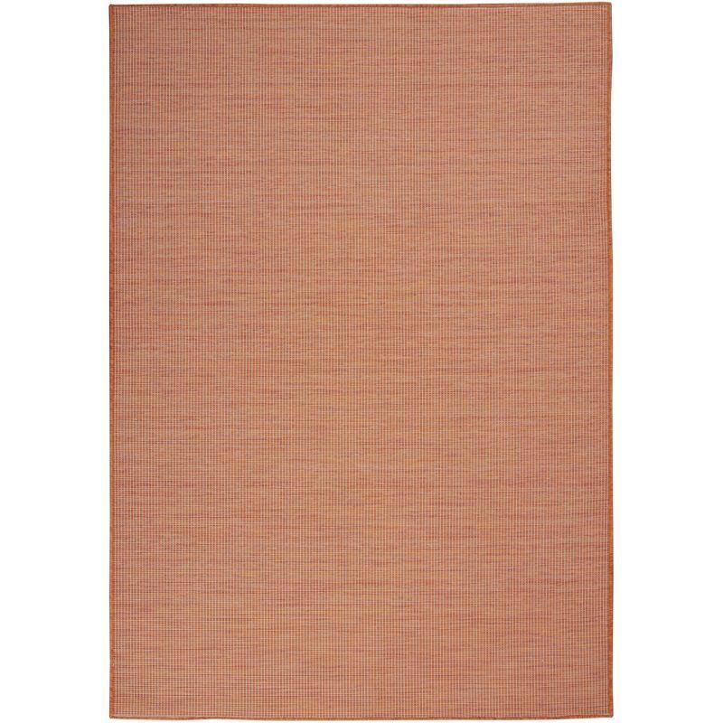 Nourison Positano POS01 Indoor/outdoor Area Rug - Terracotta 4' x 6'