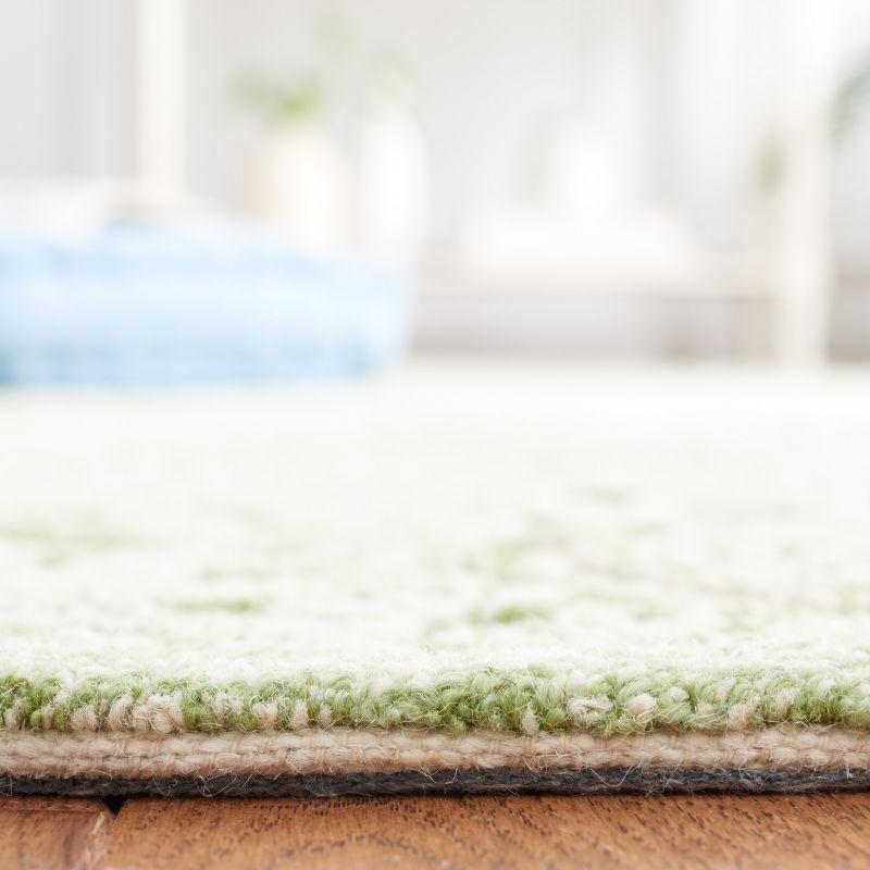 Martha Stewart Rugs Msr Trace Martha Stewart Hand Tufted Wool And Cotton With Latex Damask Rug