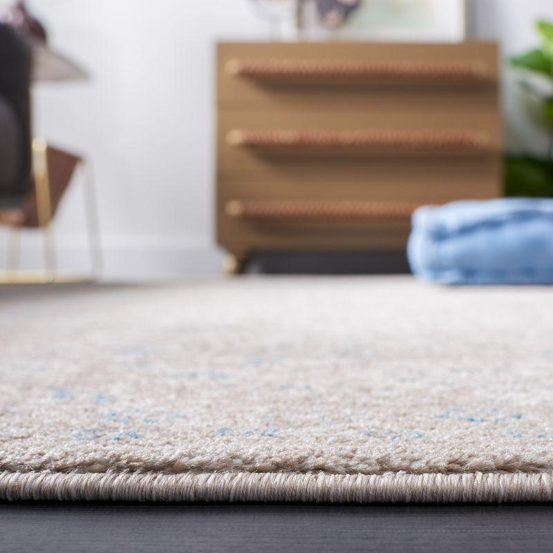 Sofia SOF330 Power Loomed Area Rug - Tan/Blue - 8'9"x11'9" - Safavieh.