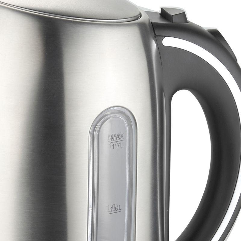 MegaChef 1.7Lt. Stainless Steel Electric Tea Kettle