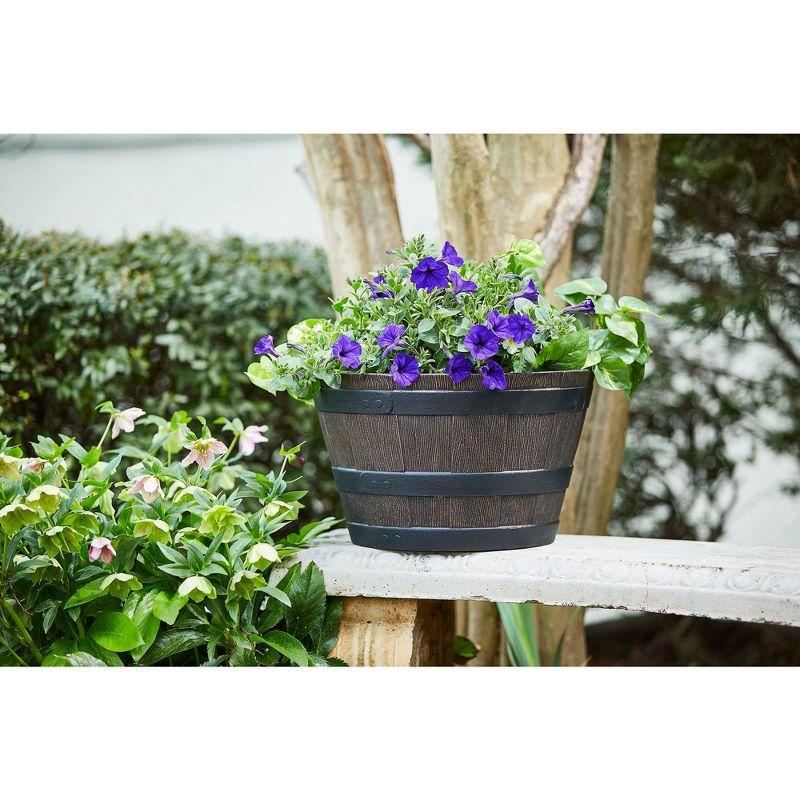 Southern Patio Whiskey Barrel Planter - Southern Patio