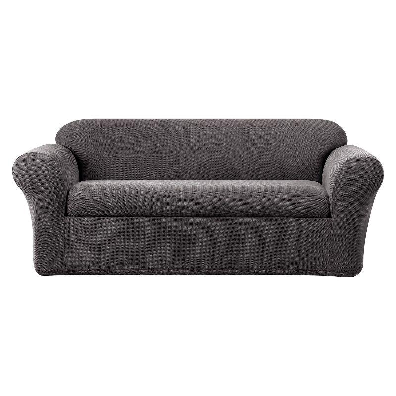 Sure Fit Box Cushion Sofa Slipcover