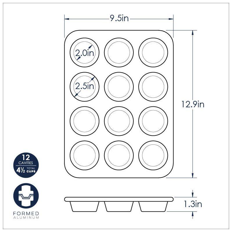 Nordic Ware Naturals® 12 Cavity Muffin Pan