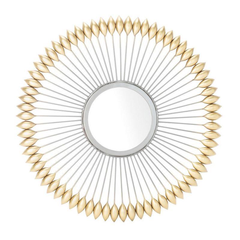 Rulan Mirror - Zinc/Gold - Safavieh