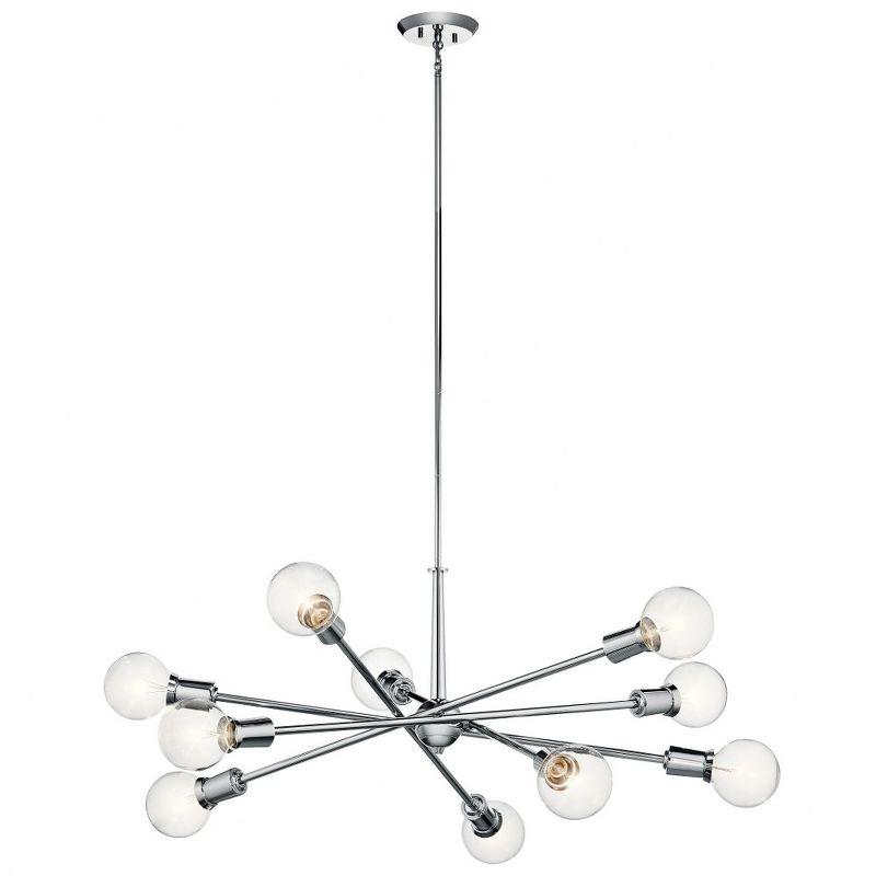 Kichler Lighting Armstrong 10 - Light Chandelier in  Chrome