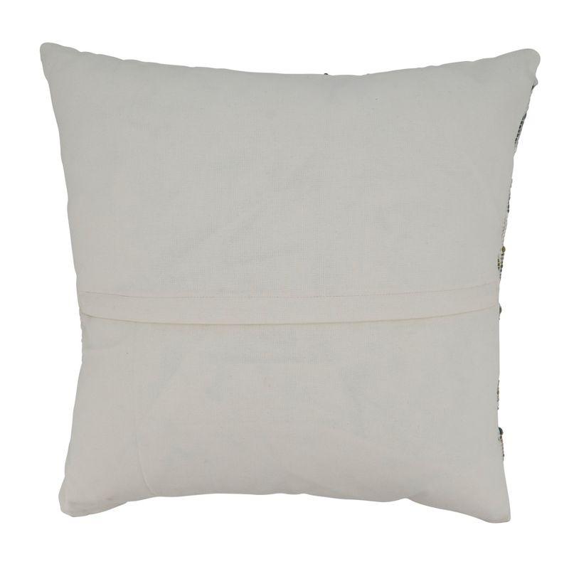 Saro Laelia Collection Cotton Pillow Cover
