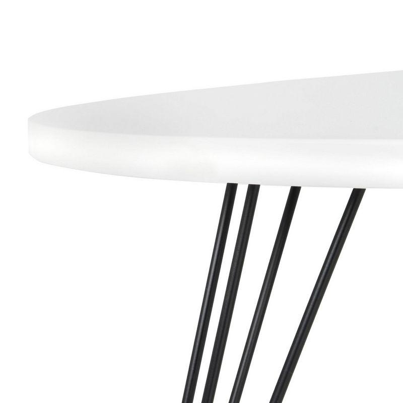 Wynton Coffee Table - White/Black - Safavieh