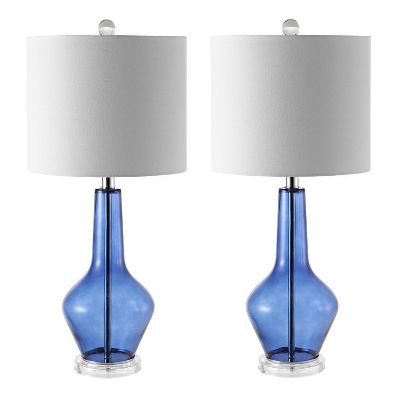 Brisor Table Lamp (Set of 2) - 22 Inch Height - TBL4222 - Blue - Safavieh