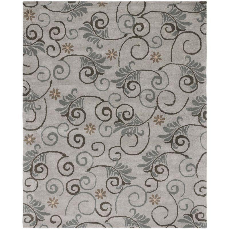 Soho SOH220 Hand Tufted Indoor Area Rug - Grey/Multi - 7'6"x9'6" - Safavieh