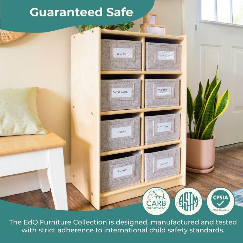 EdQ Essentials Bin Cubby Storage Organizer