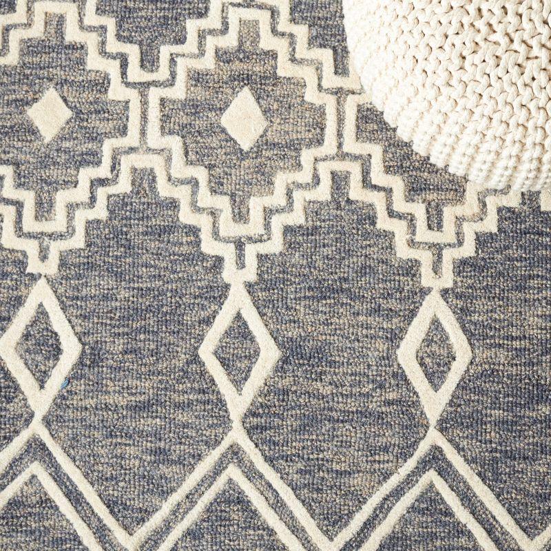Union Rustic Abbiegail Hand Tufted Wool Southwestern Rug