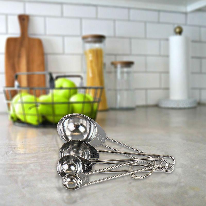 Stainless Steel Nesting Measuring Spoons Set